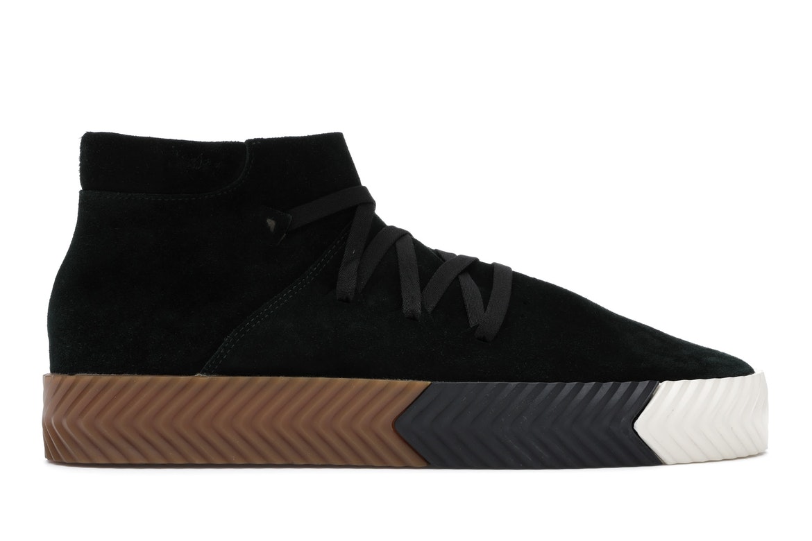adidas Skate Mid Alexander Wang Green Night - vstockx