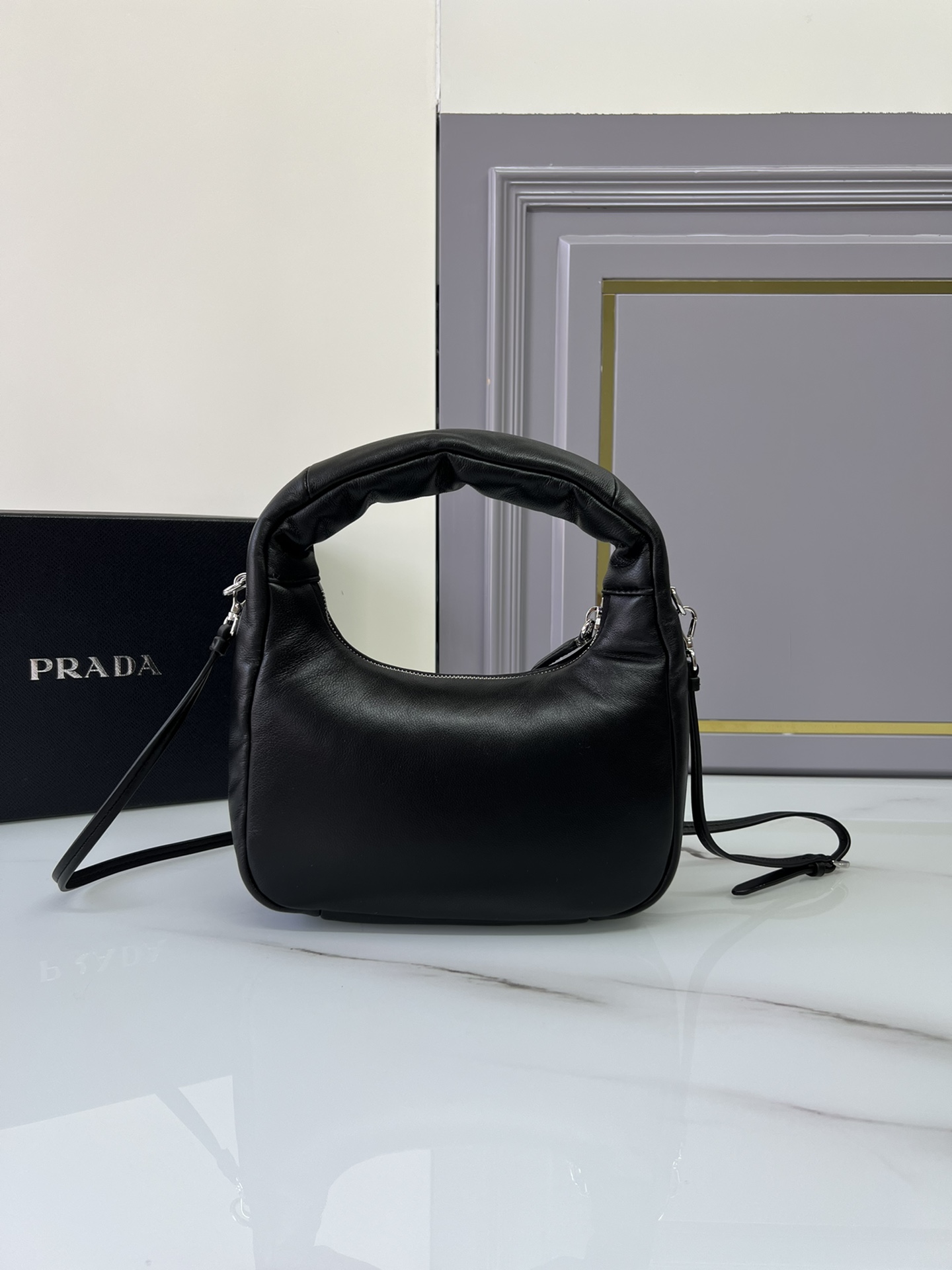 handbags prada 1BA384 21*12.5*6.5 - vstockx