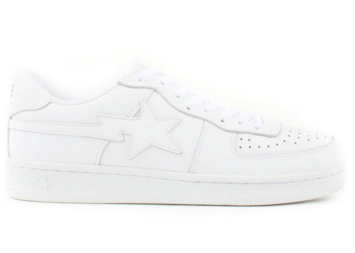 A Bathing Ape Bape Sta FS-025 Low White - vstockx
