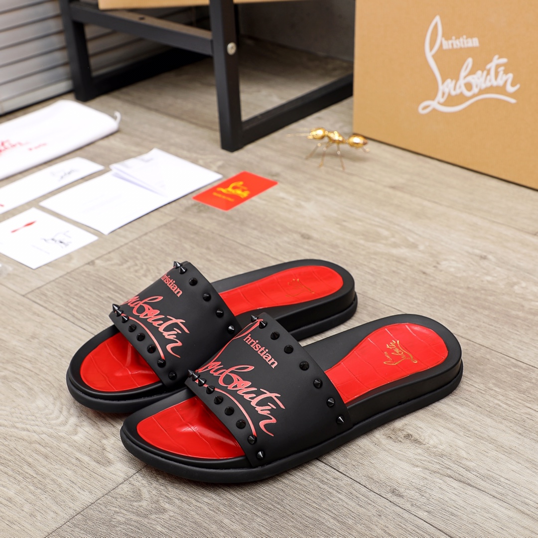 Christian Louboutin Loubi Flip 10 - vstockx