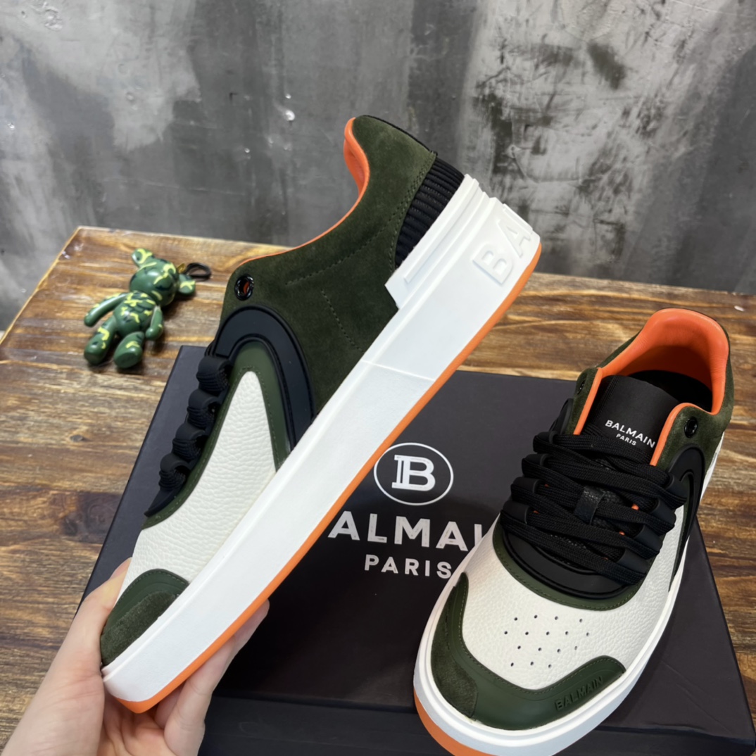 Balmain B-Court sneaker 49 - vstockx