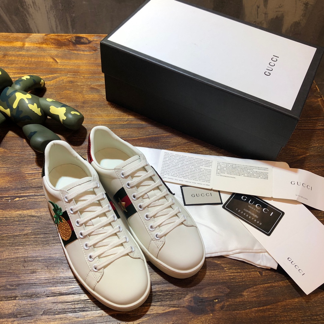 Gucci Ace embroidered sneaker 61 - vstockx
