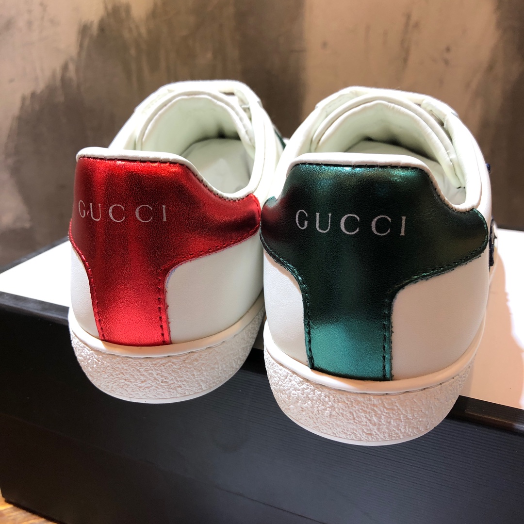 Gucci Ace embroidered sneaker 55 - vstockx