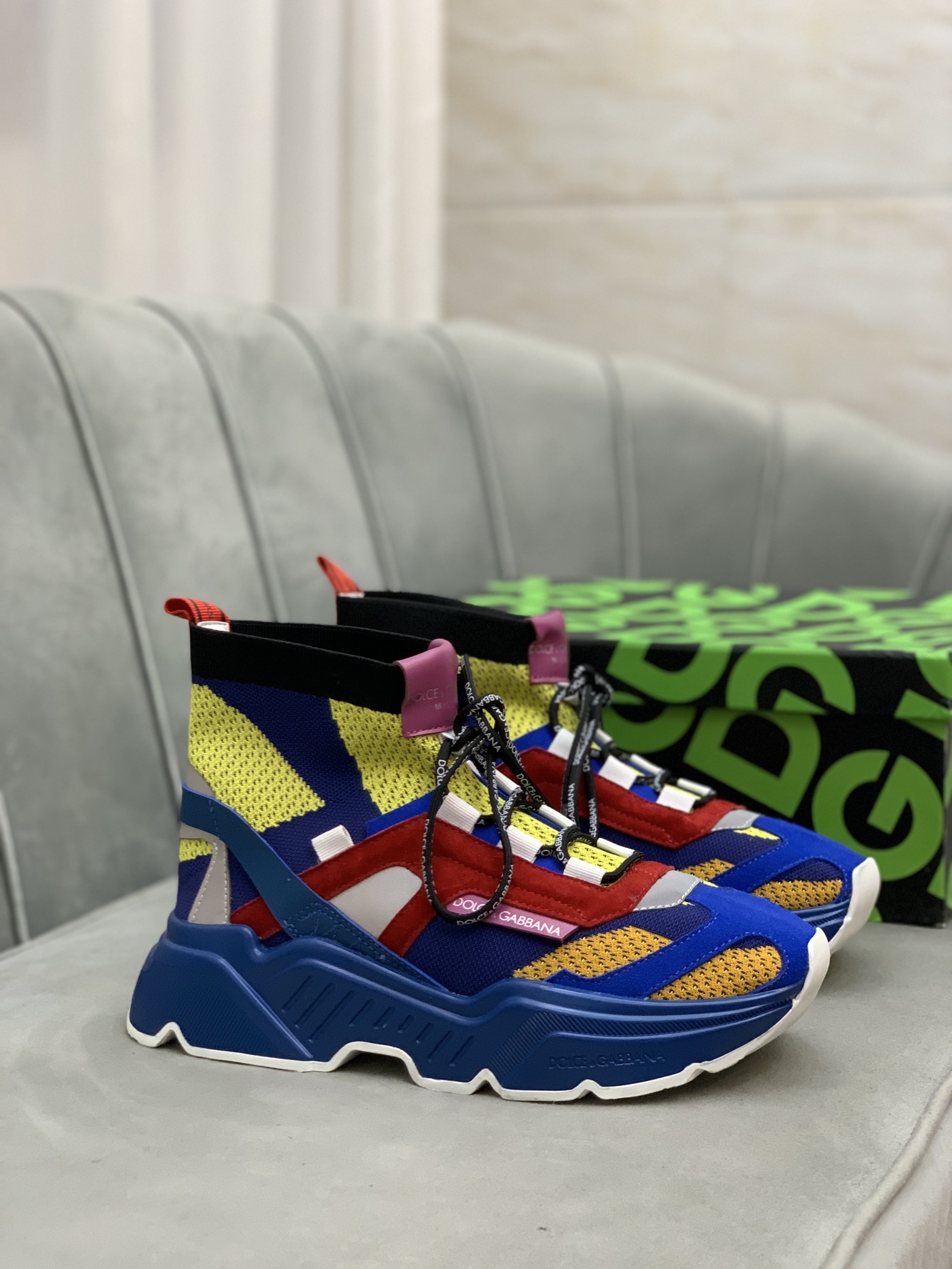 Dolce & Gabbana High-Tops chunky sneakers 10 - vstockx