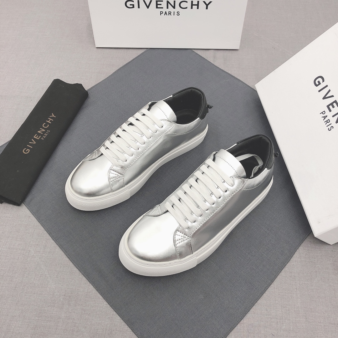 Givenchy Urban Street Logo-print Leather Sneakers 53 - vstockx