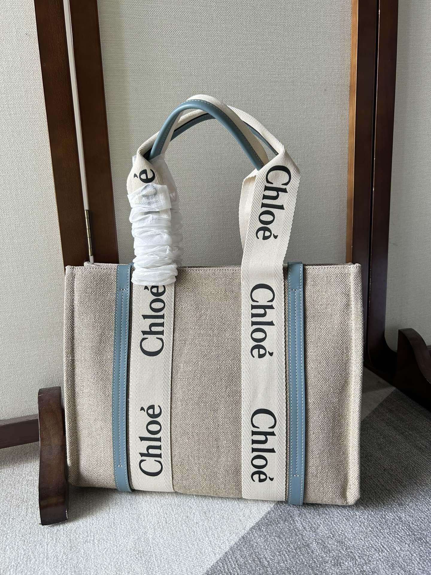 Handbags Chloe Woody 6063 size:37*26*12 cm - vstockx