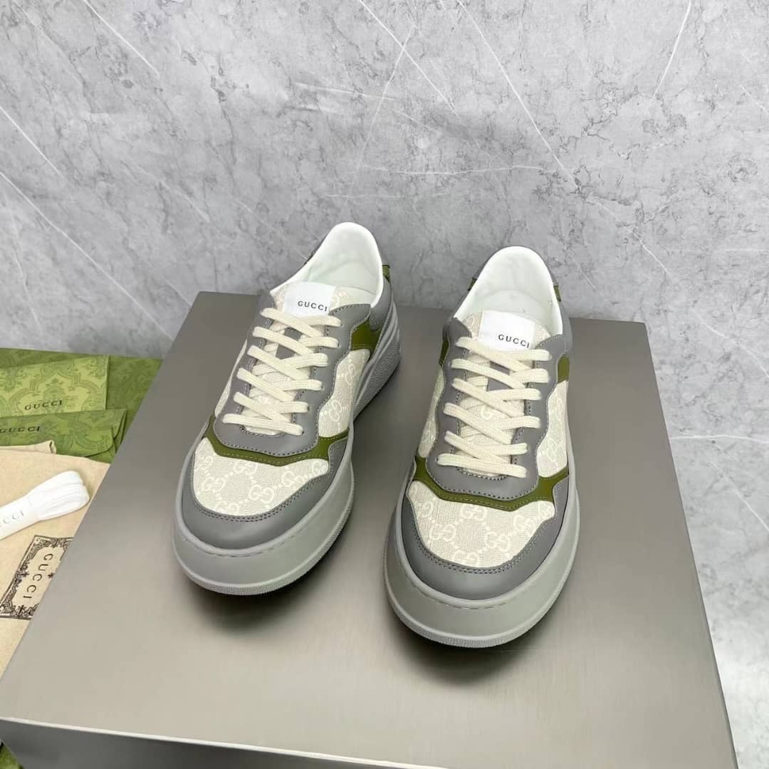 Gucci GG Sneaker White Beige - vstockx