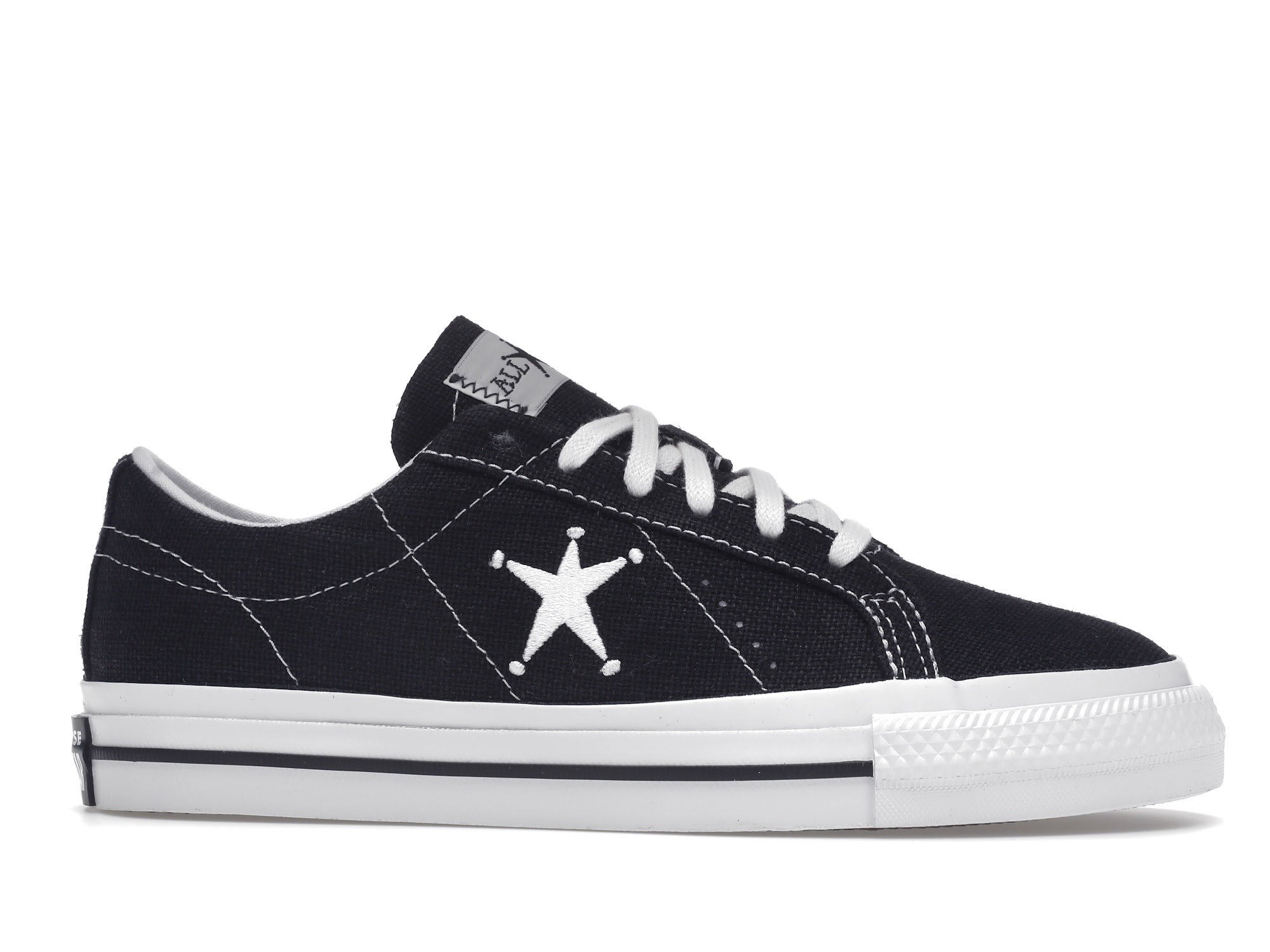 Converse Chuck One Star Ox Stussy Black - vstockx