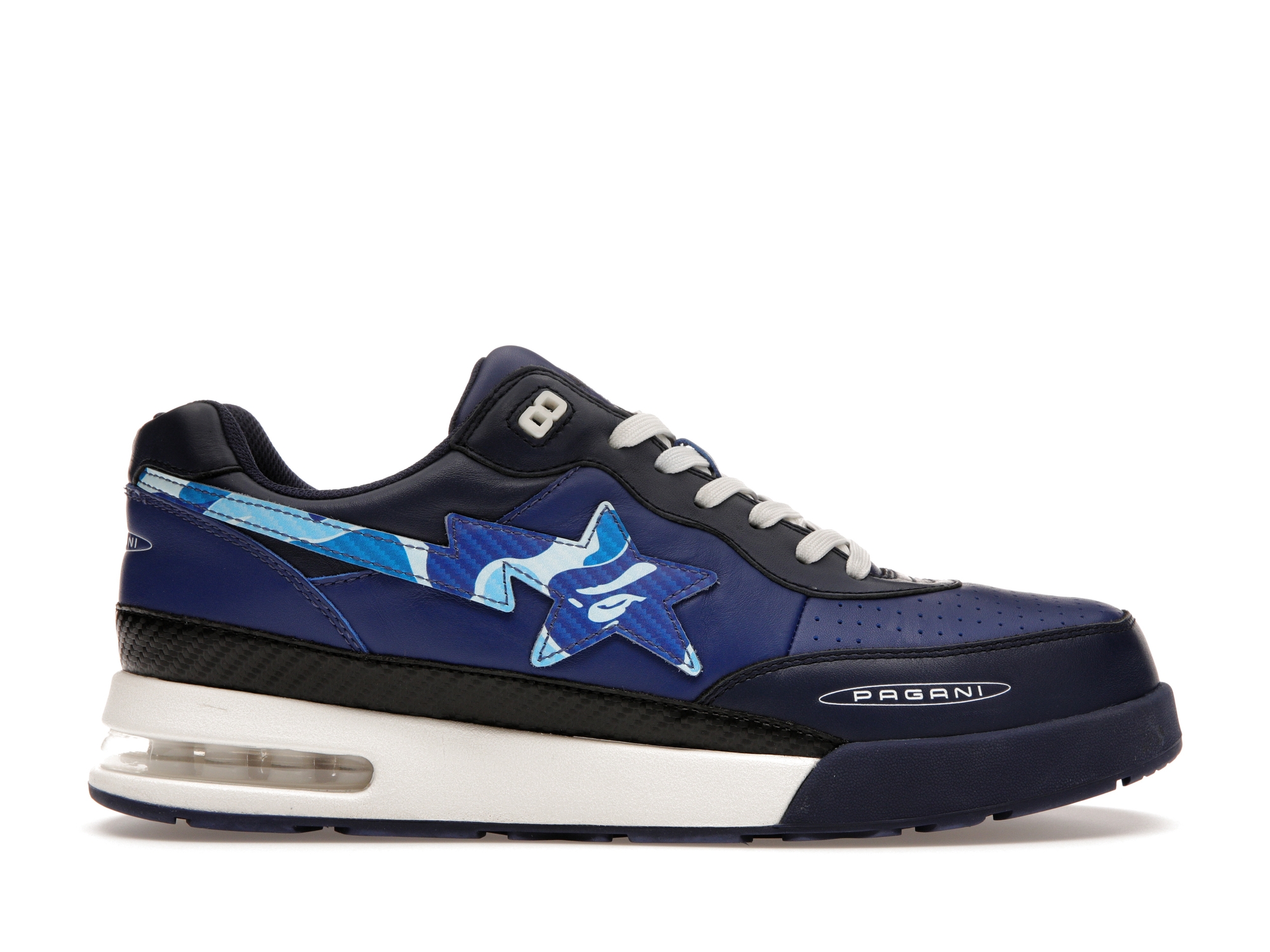 A Bathing Ape Bape Road Sta Pagani Navy Blue ABC Camo - vstockx