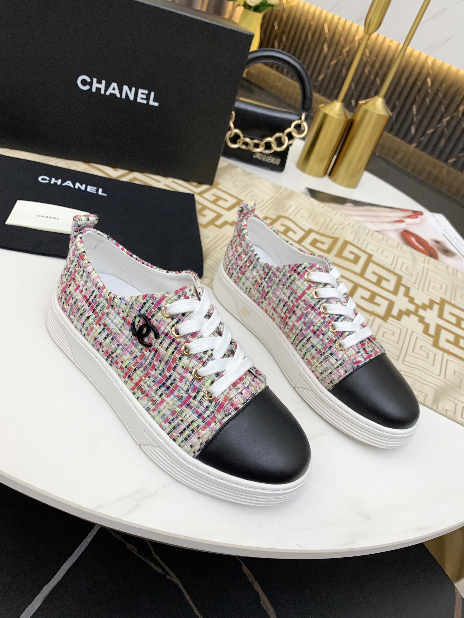 Chanel Platform Sneaker 35 - vstockx