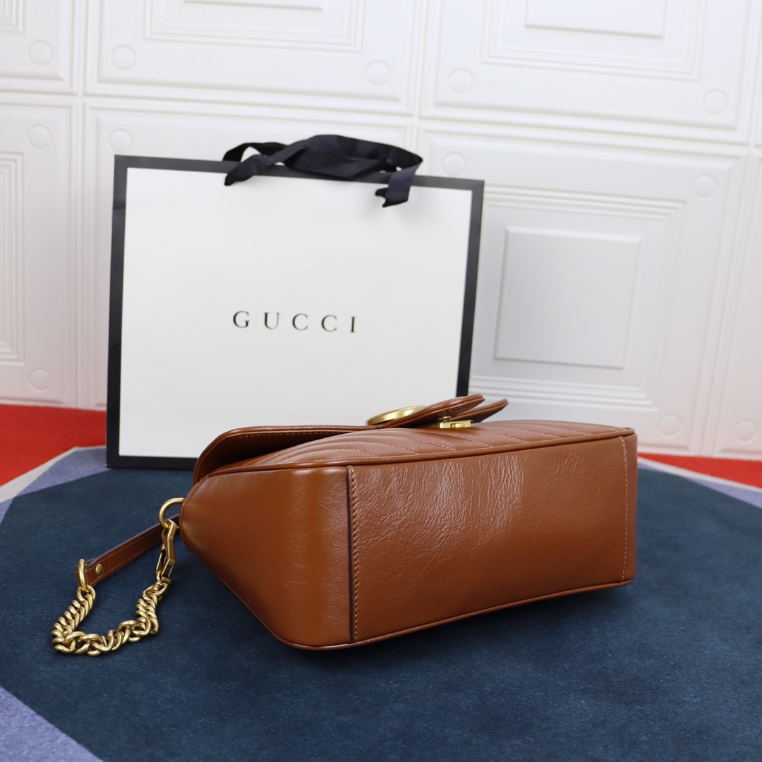 Handbag Gucci 498110 size 26.5X19.5X11 cm - vstockx