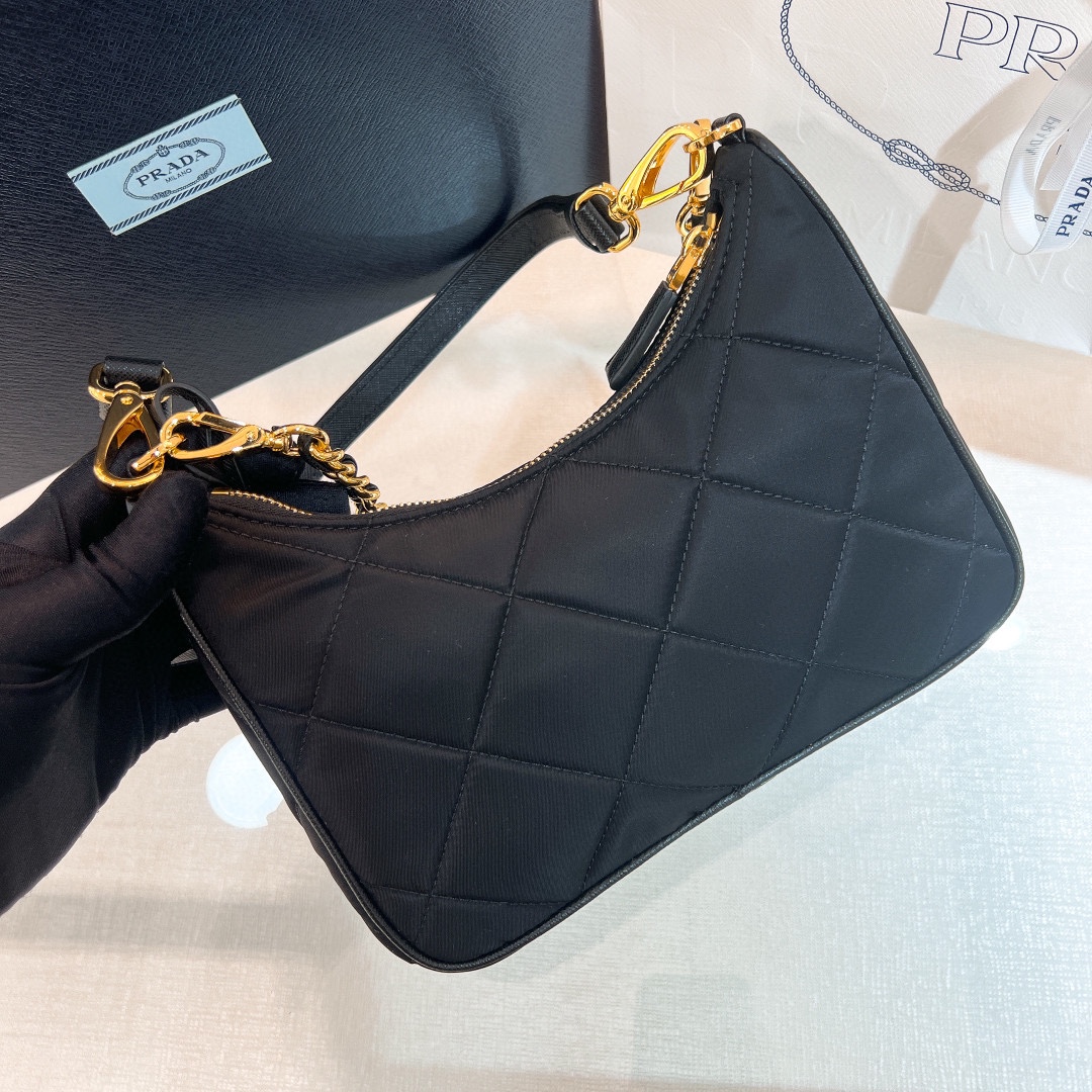 handbags prada Hobo 1BC204 Size:22*18*6cm - vstockx