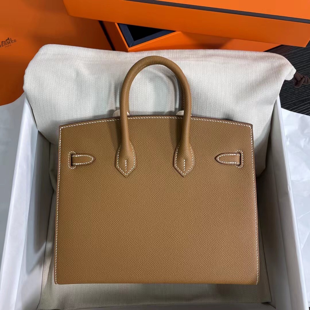 Handbags Hermes Birkin Sllier size:25 cm - vstockx