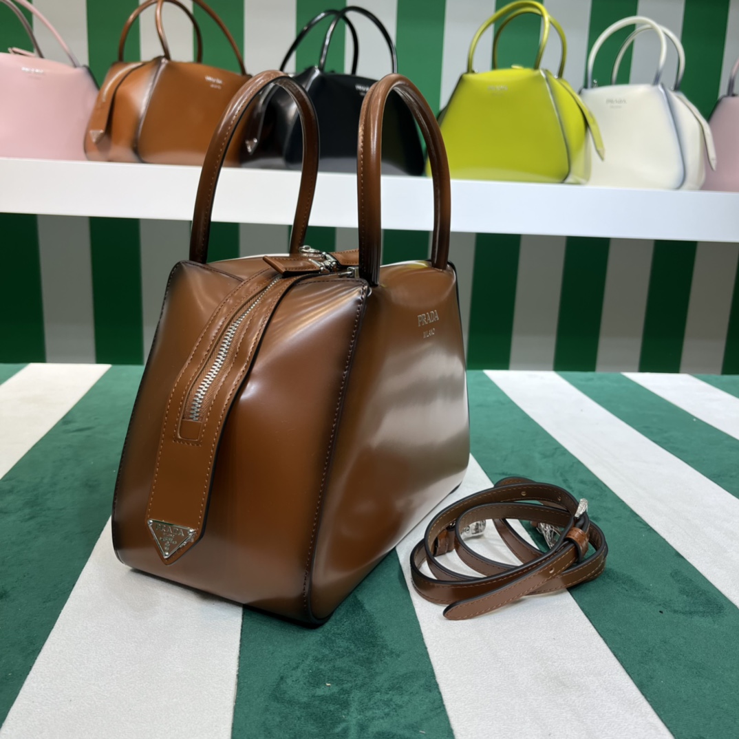 Handbags Prada 1BA366 size:25.5*18*13 cm - vstockx