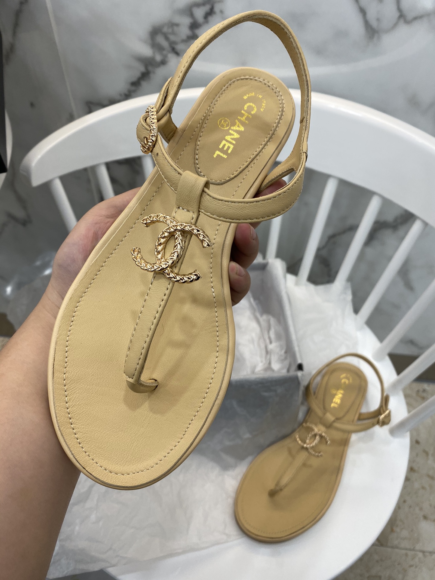 Chanel Slides 27 - vstockx