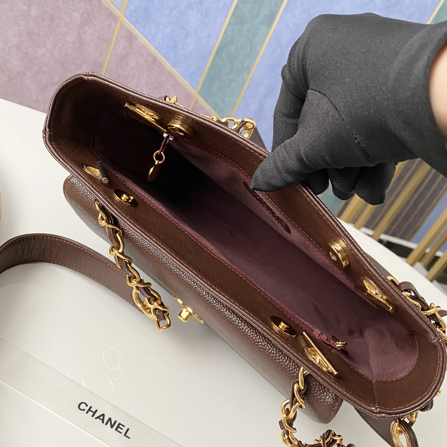 Handbag Chanel 6706 size 26 10.5 22 cm - vstockx