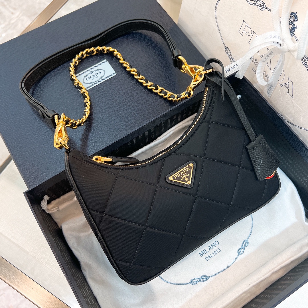 handbags prada Hobo 1BC204 Size:22*18*6cm - vstockx