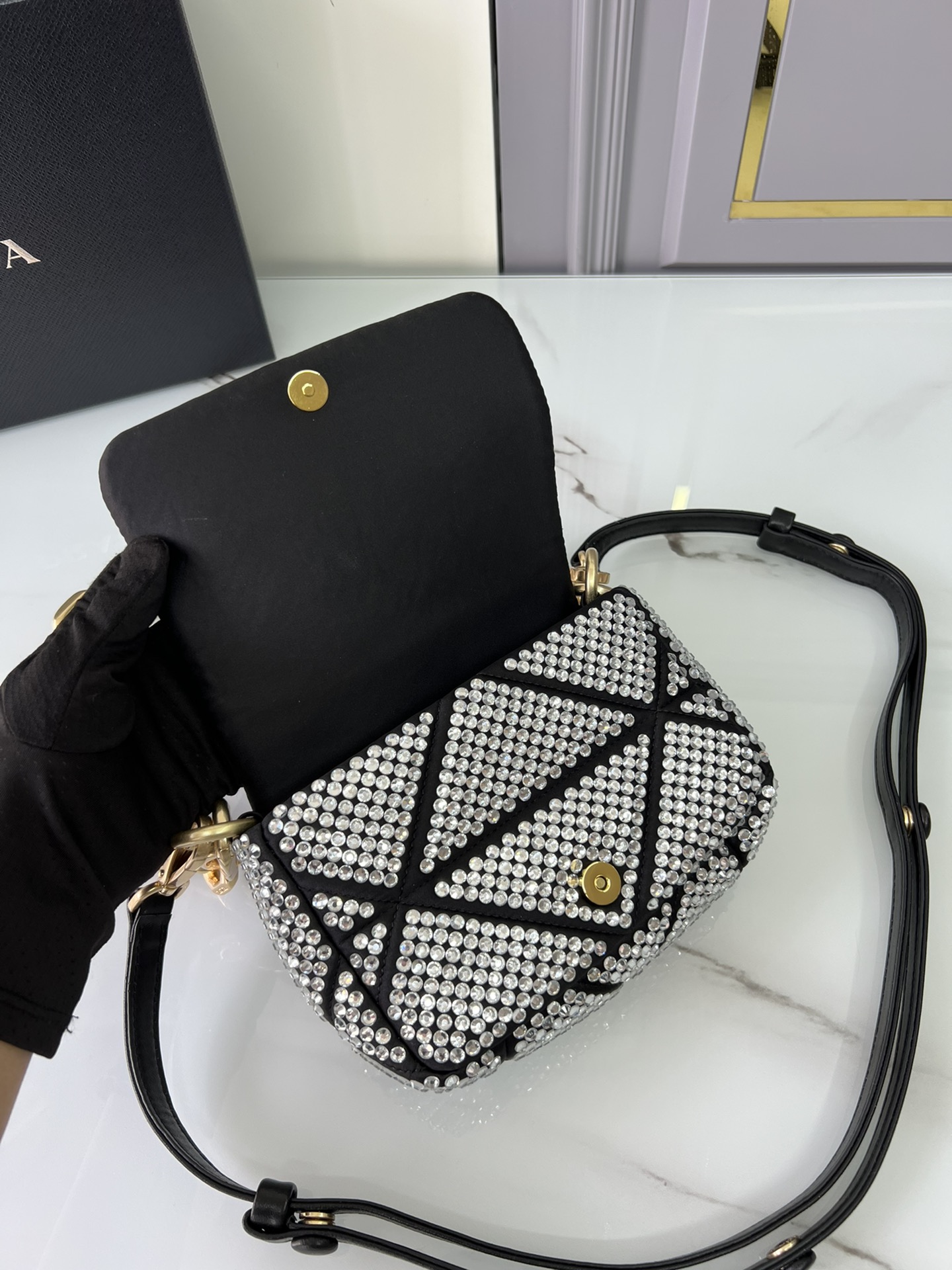 handbags prada 1BD329 17*11.5*6.5 - vstockx
