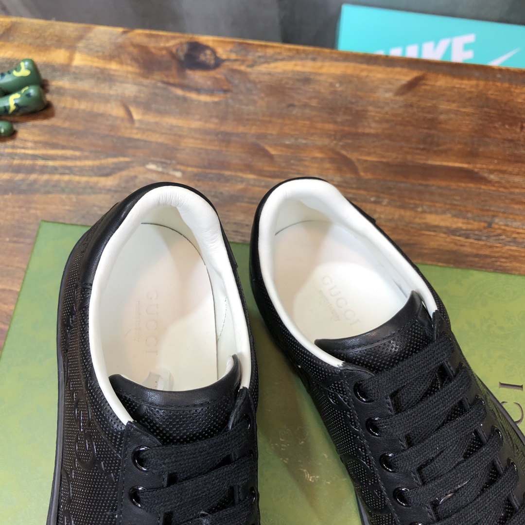 Gucci Ace Black GG - vstockx