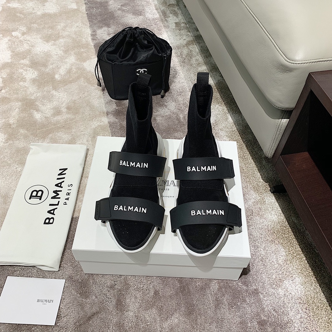 Balmain B-Bold trainers 30 - vstockx