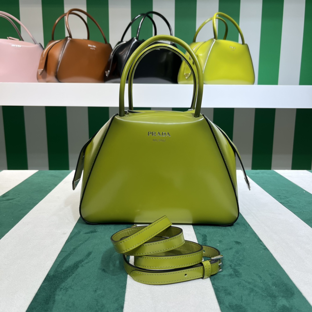 Handbags Prada 1BA366 size:25.5*18*13 cm - vstockx