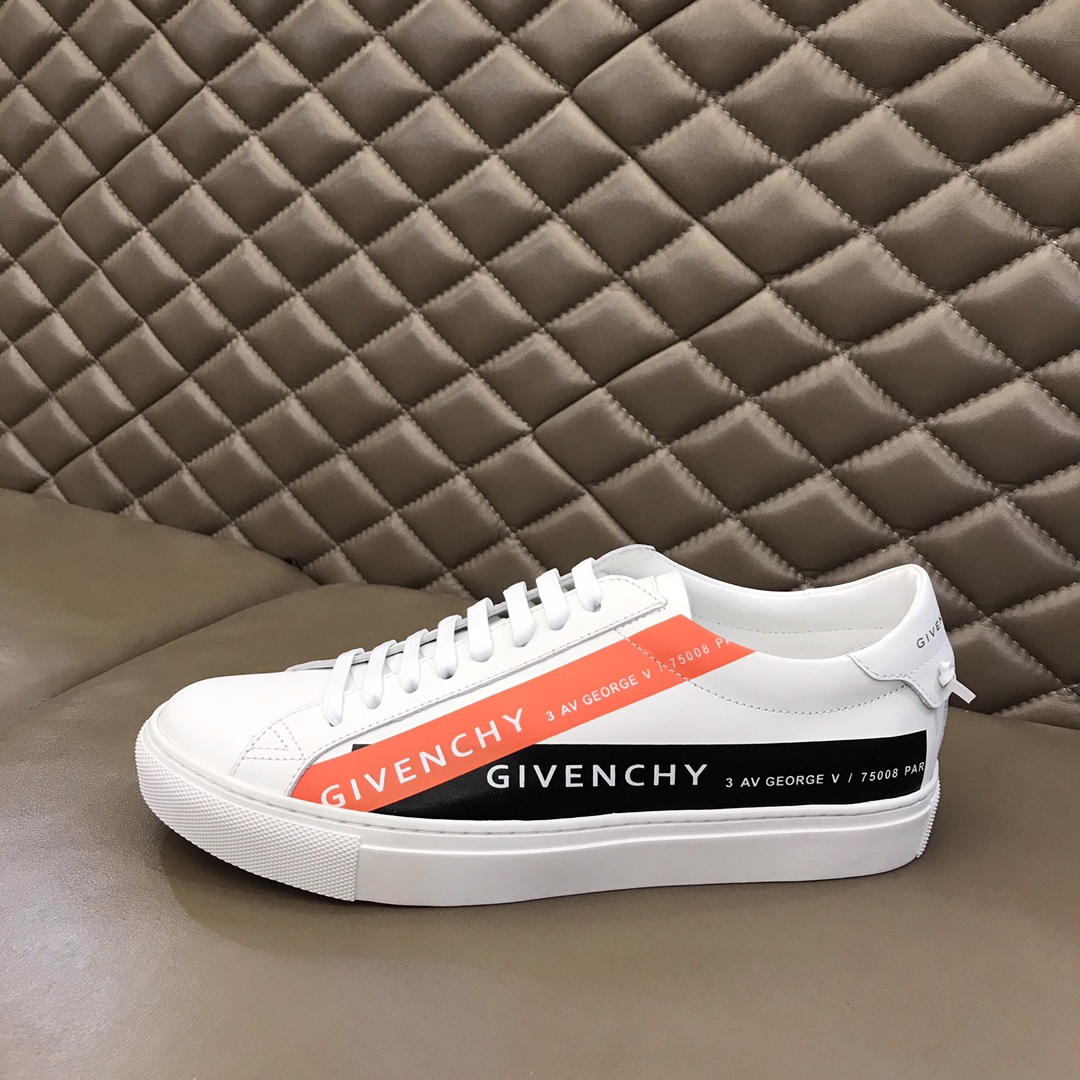 Givenchy Urban Street Logo-print Leather Sneakers 24 - vstockx