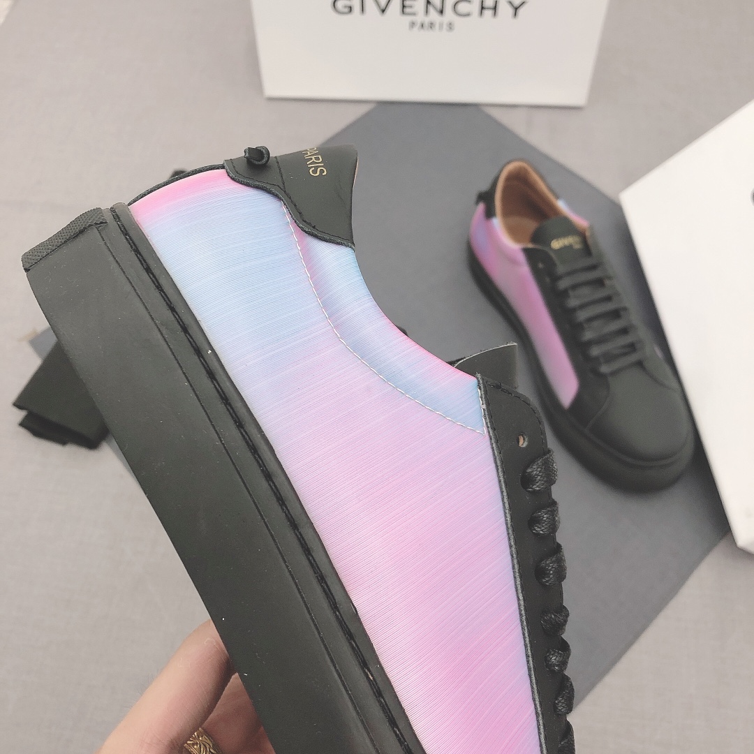 Givenchy Urban Street Logo-print Leather Sneakers 52 - vstockx
