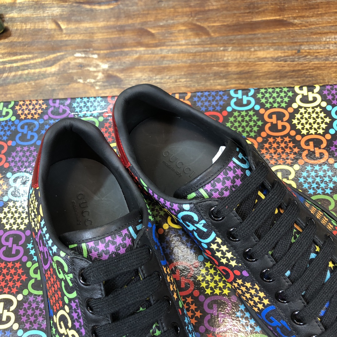 Gucci Psychadelic Ace Black Multi - vstockx