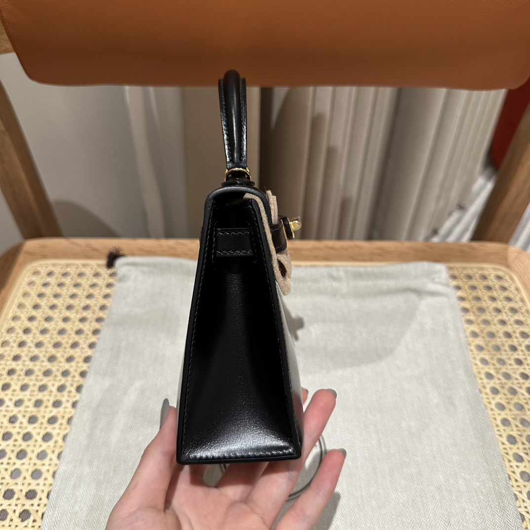 Handbags Hermes mini Kelly size:19cm - vstockx