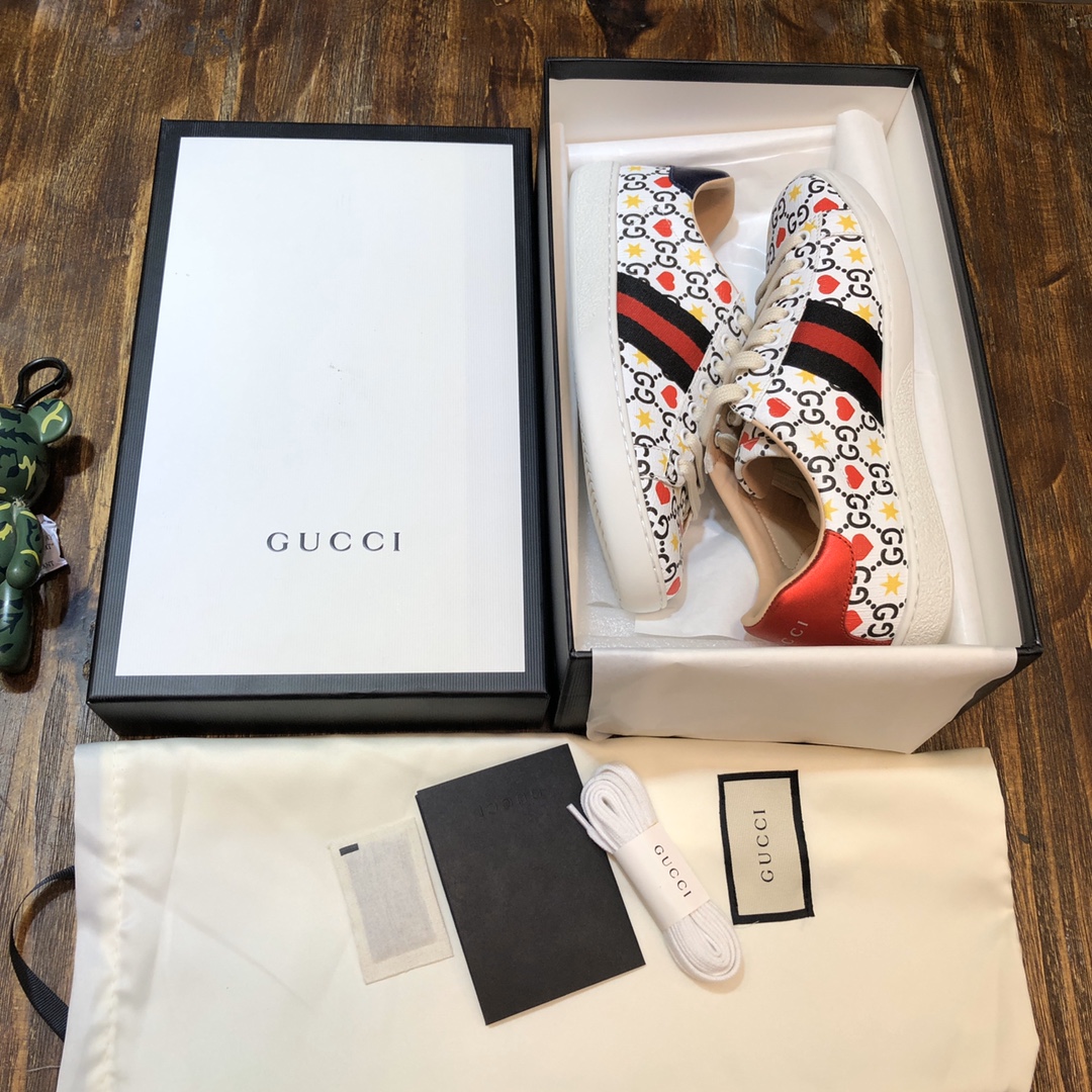 Gucci Ace embroidered sneaker 60 - vstockx