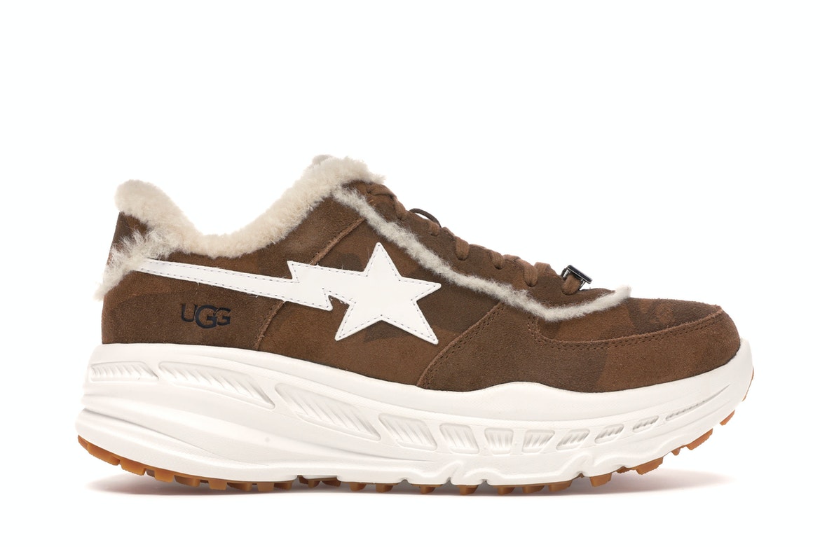 UGG Bape Sneaker A Bathing Ape Chestnut - vstockx