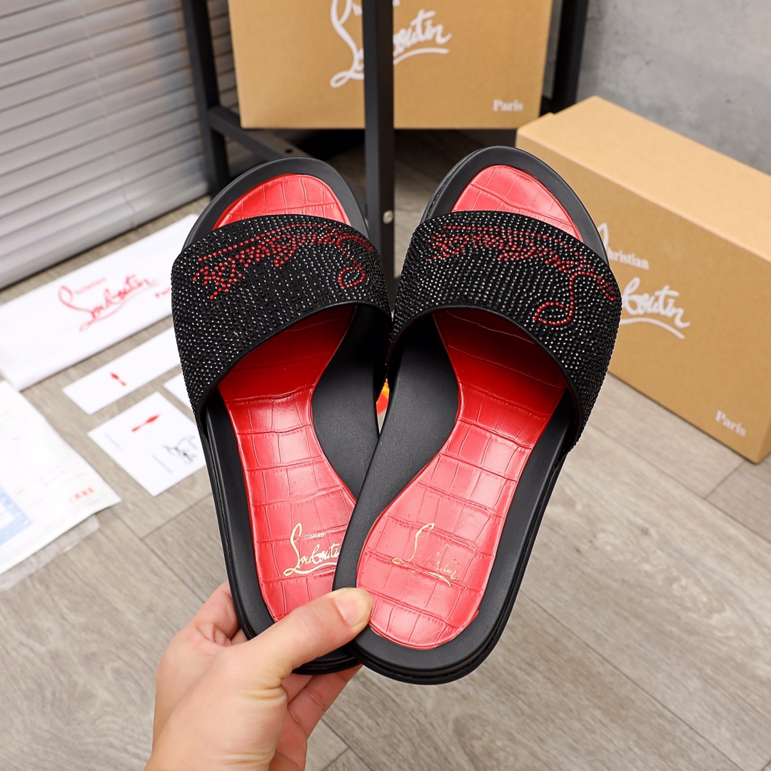 Christian Louboutin Loubi Flip 6 - vstockx