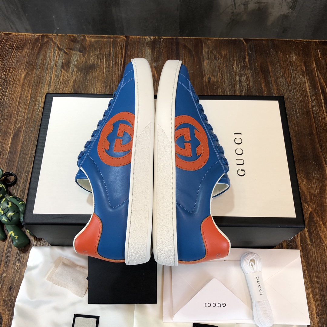Gucci Ace Interlocking GG Teal - vstockx
