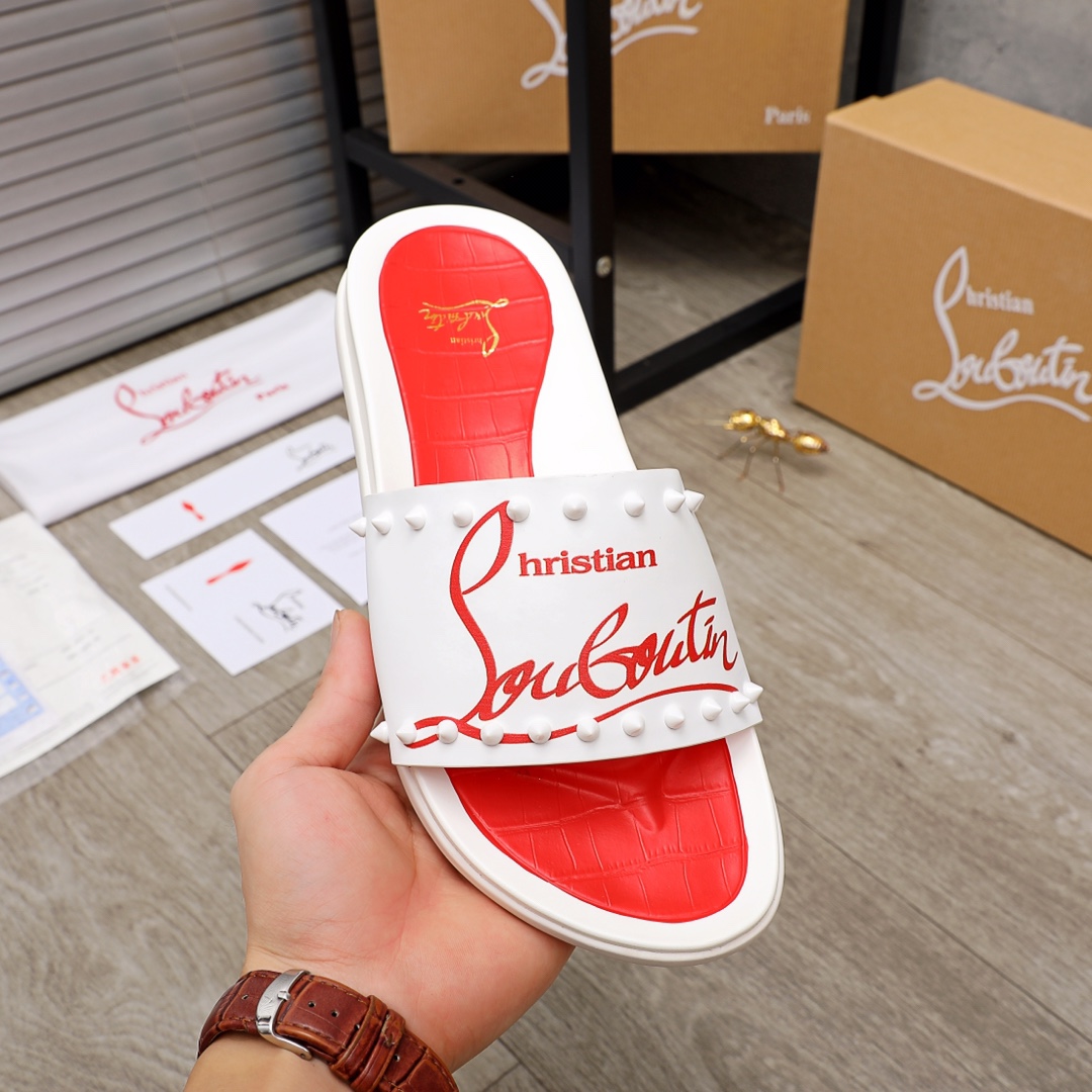 Christian Louboutin Loubi Flip 11 - vstockx