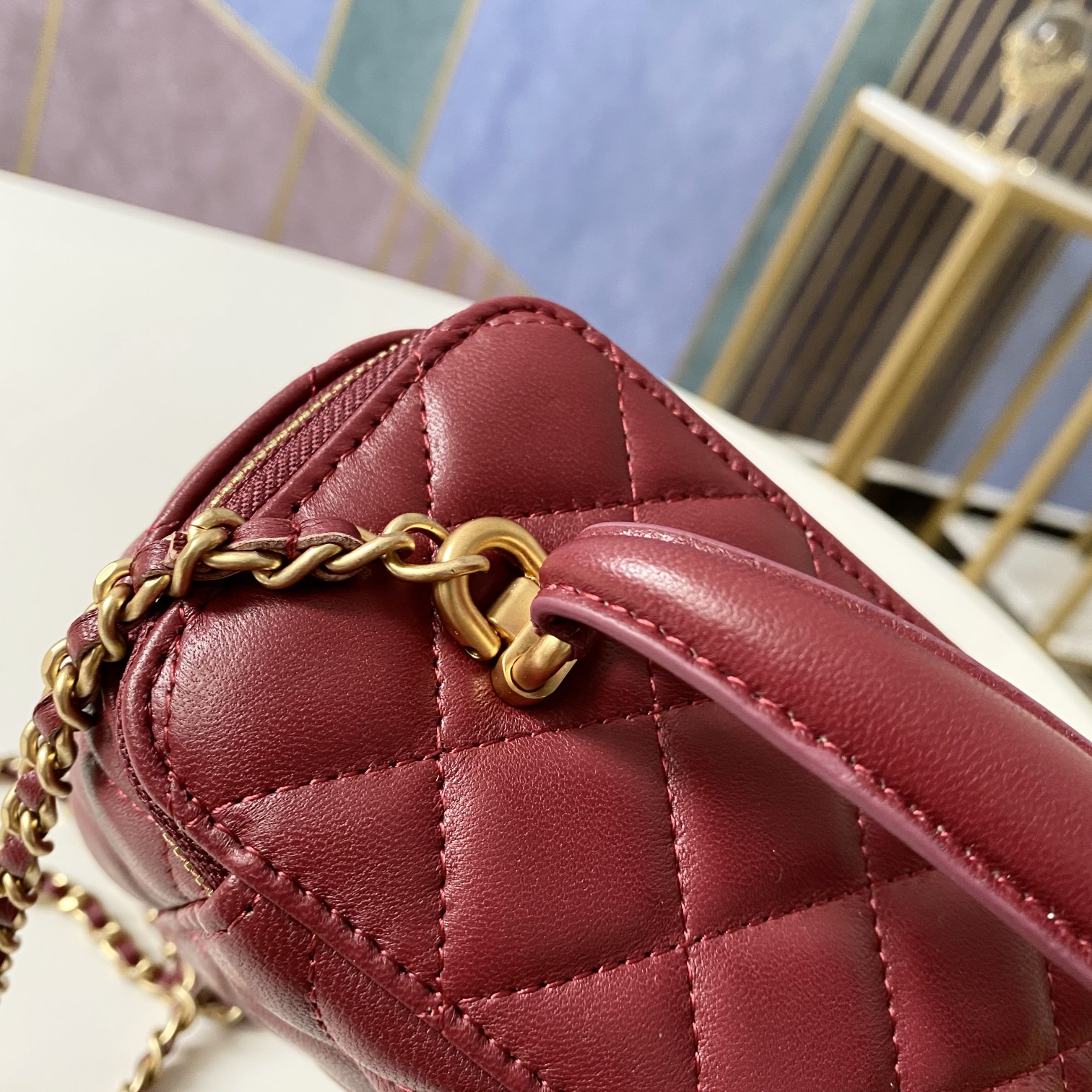 Handbag chanel 81118 size 9.5 17 8 cm - vstockx