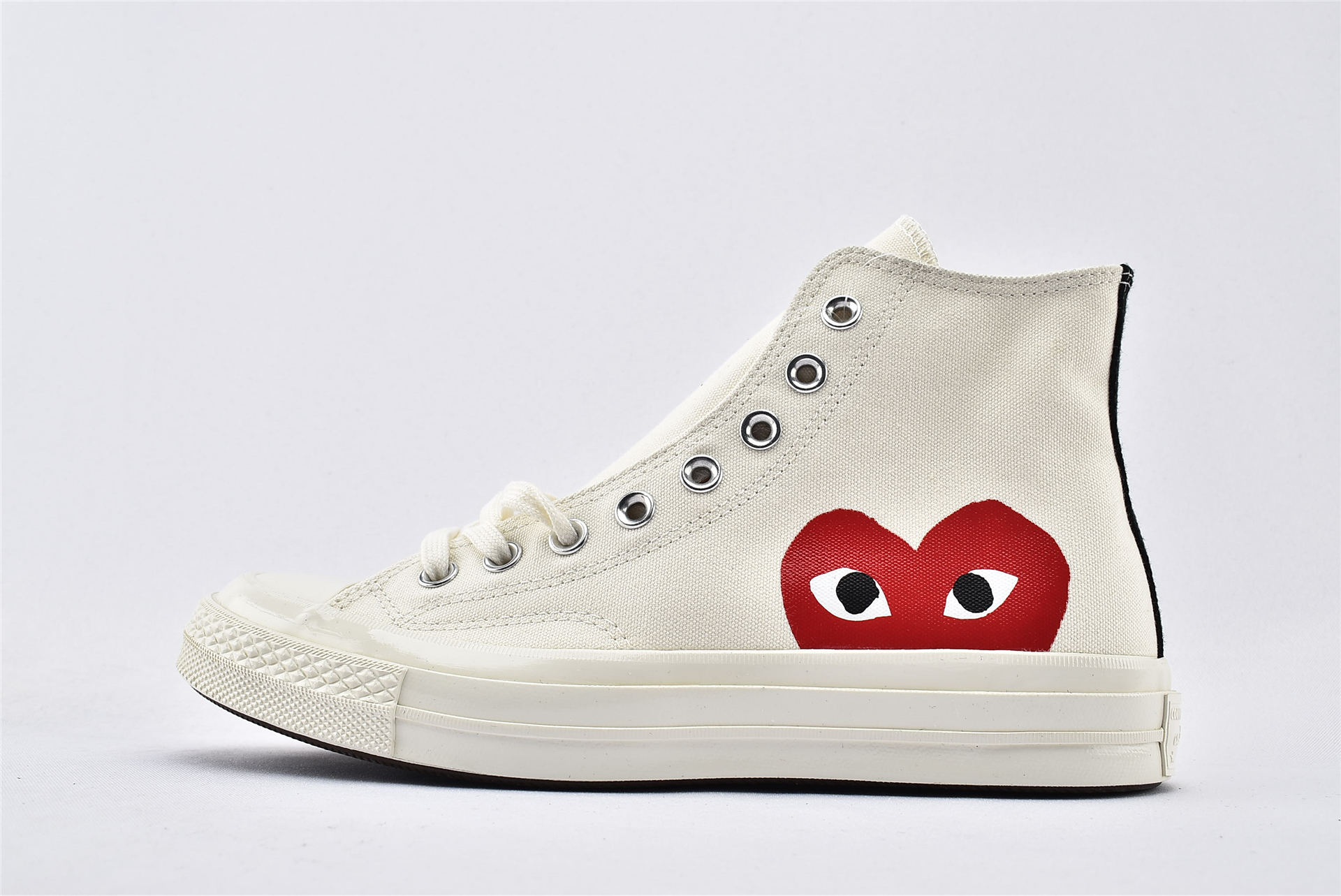 Converse Chuck Taylor All-Star 70s Hi Comme des Garcons PLAY White - vstockx