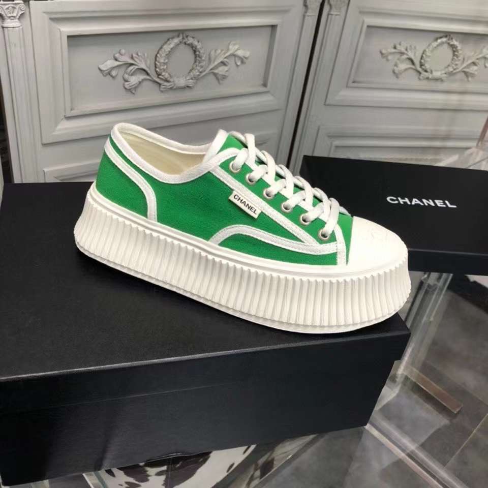Chanel Platform Sneaker 28 - vstockx