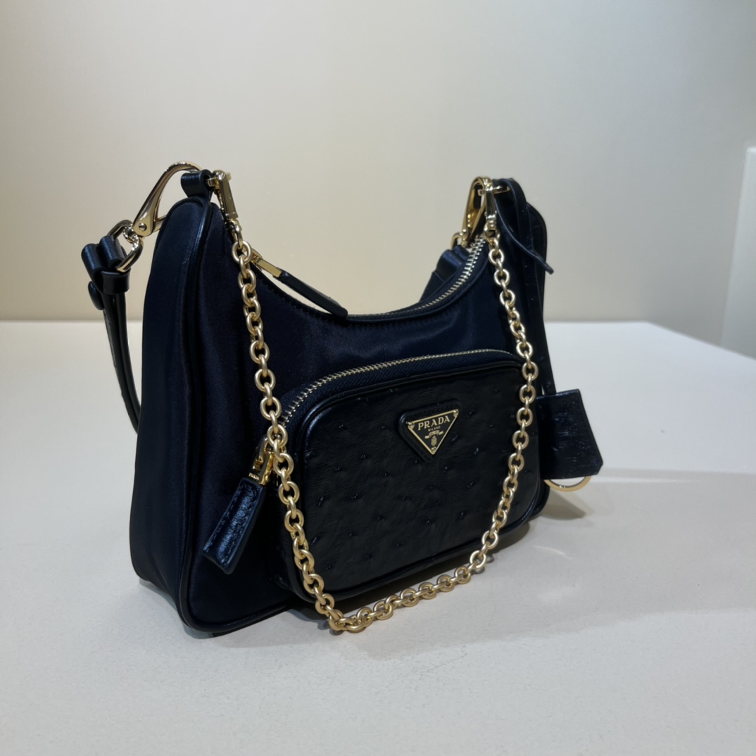 Handbags Prada 1BC198 size:22x19.5x6CM - vstockx