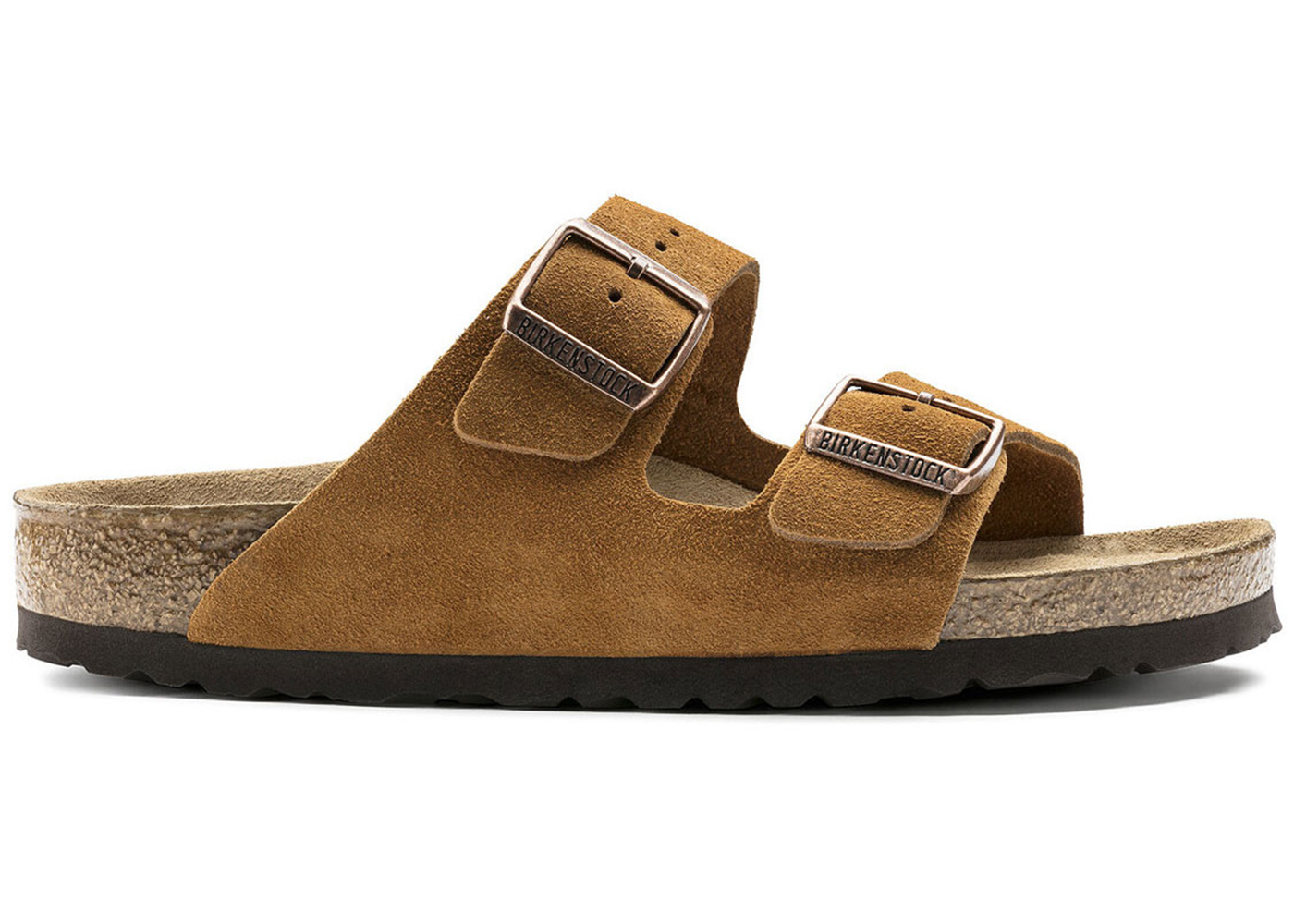 Birkenstock Arizona Soft Footbed Suede Mink - vstockx