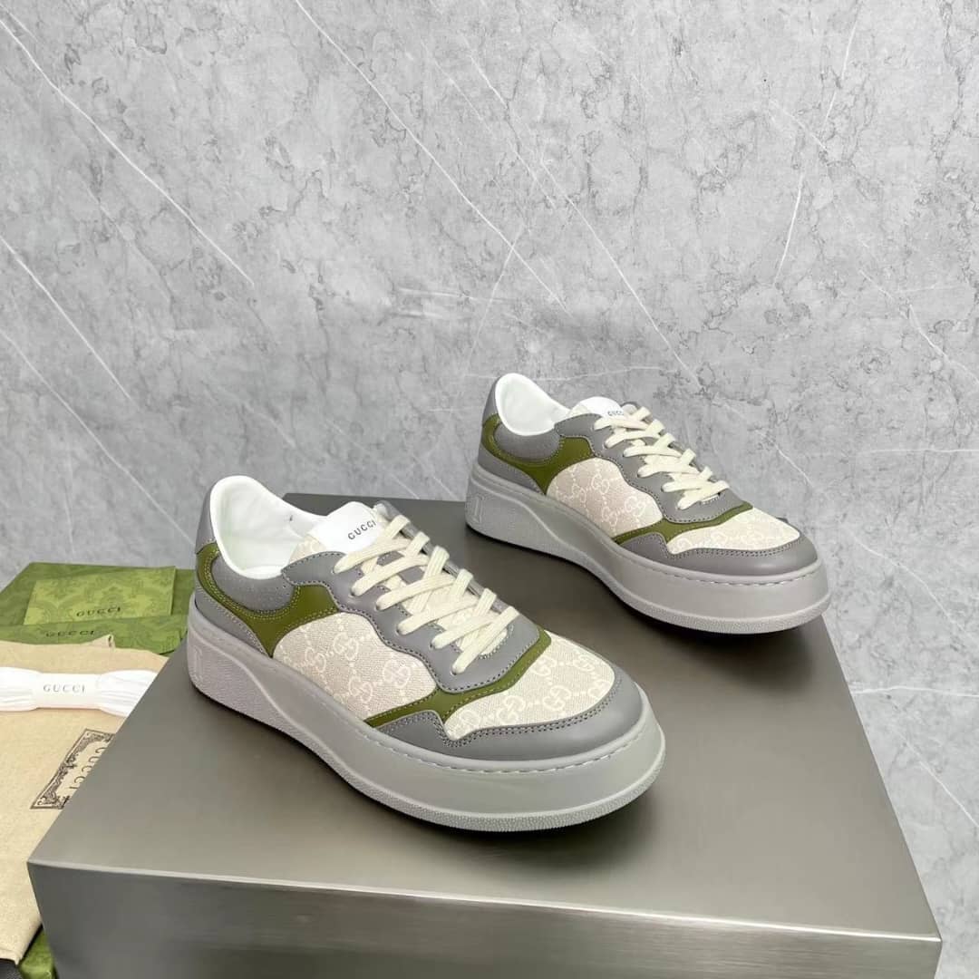 Gucci GG Sneaker White Beige - vstockx