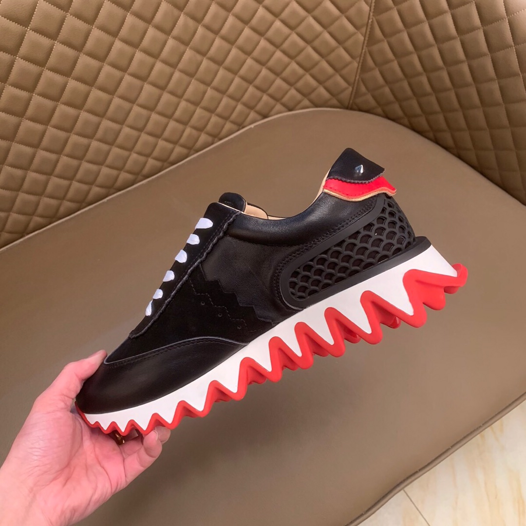 Christian Louboutin Loubishark Flat Sneakers 1 - vstockx