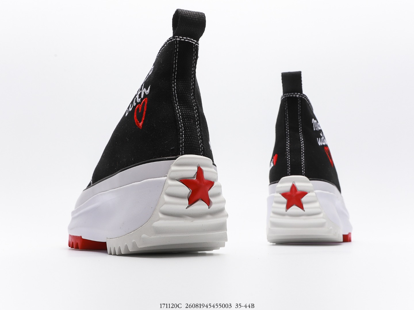 Converse Run Star Hike Hi Valentine's Day Made With Love (2021) - vstockx