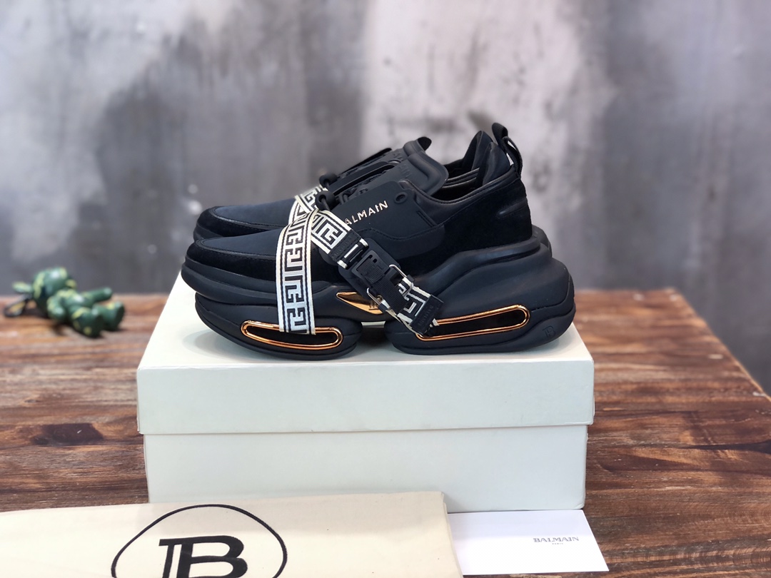 Balmain B-Bold trainers 17 - vstockx