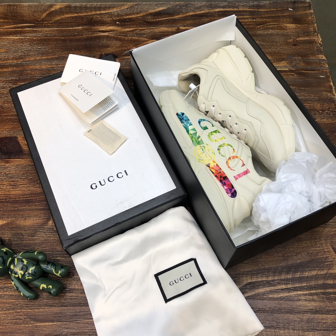 Gucci Rhyton sneaker 44 - vstockx