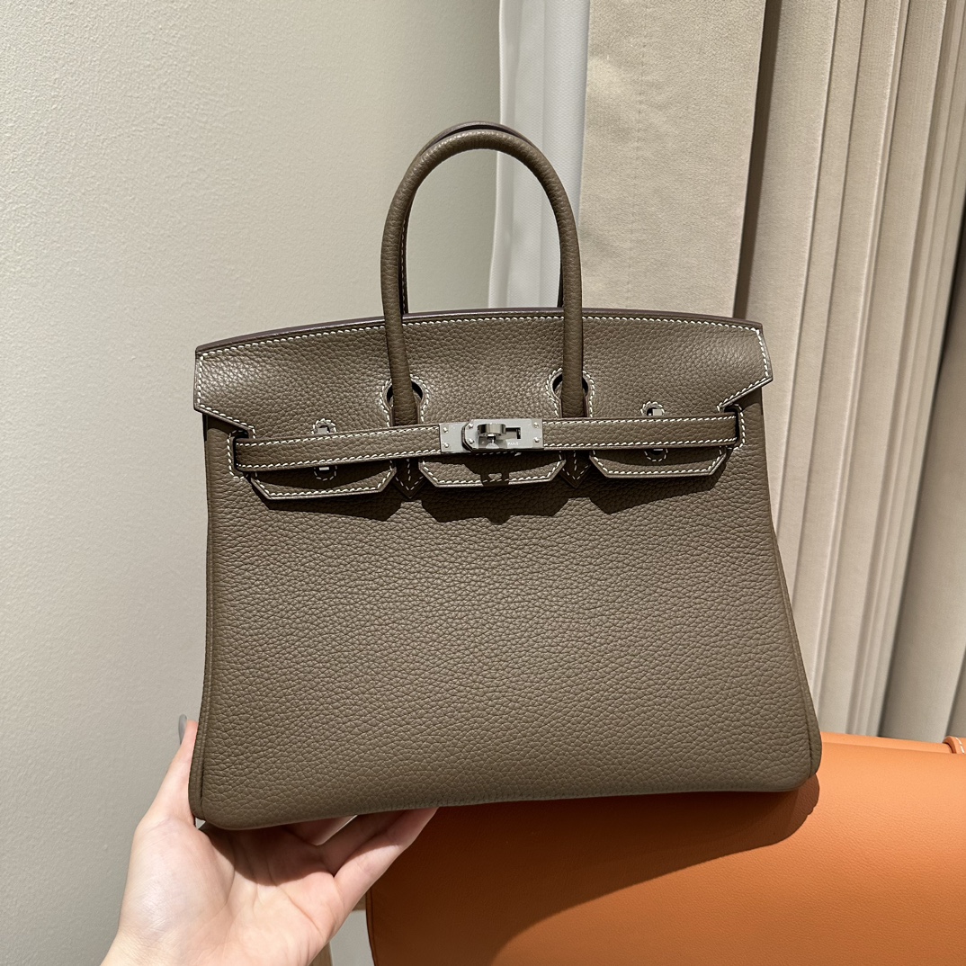 Handbags Hermes Birkin size:25 cm - vstockx