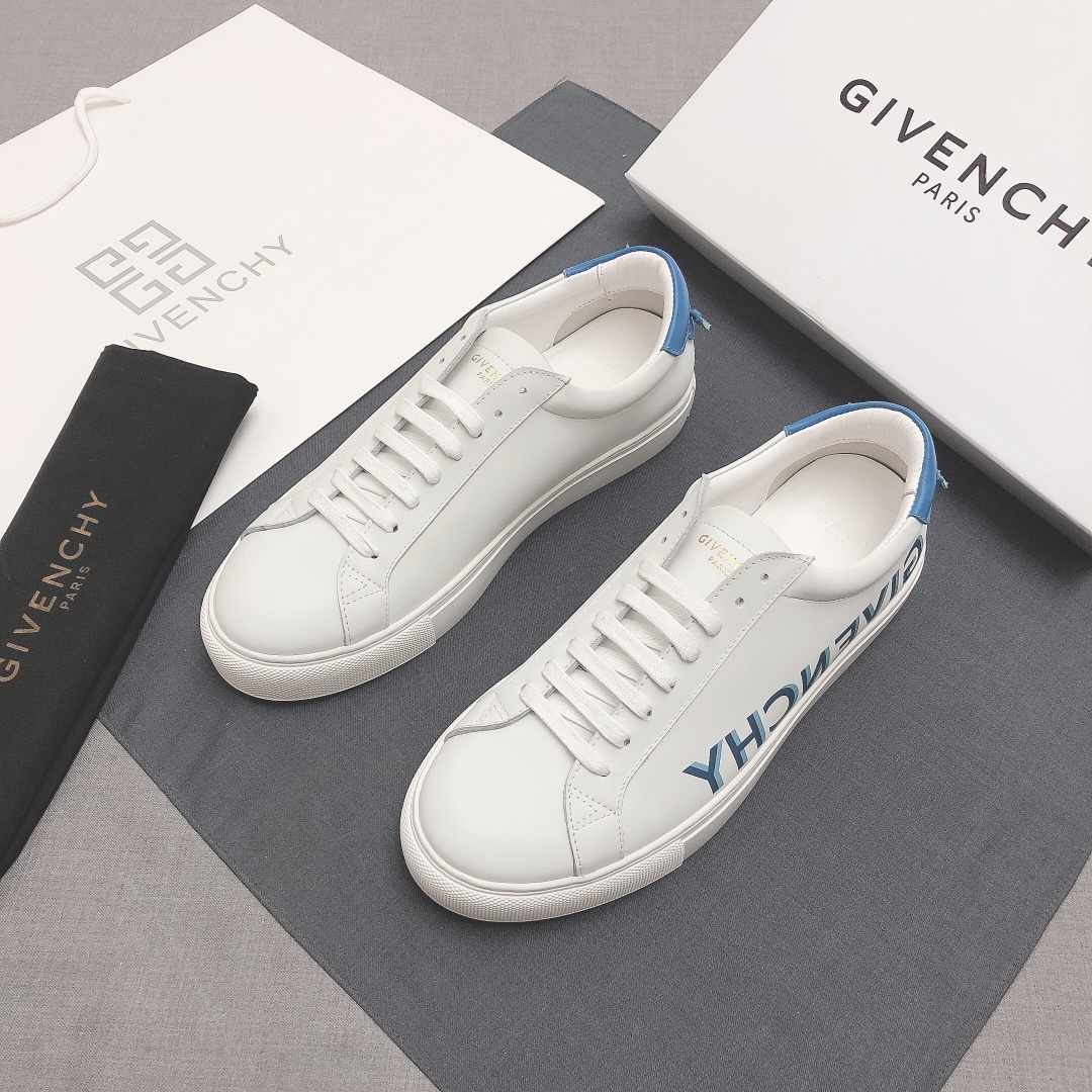 Givenchy Urban Street Logo-print Leather Sneakers 47 - vstockx