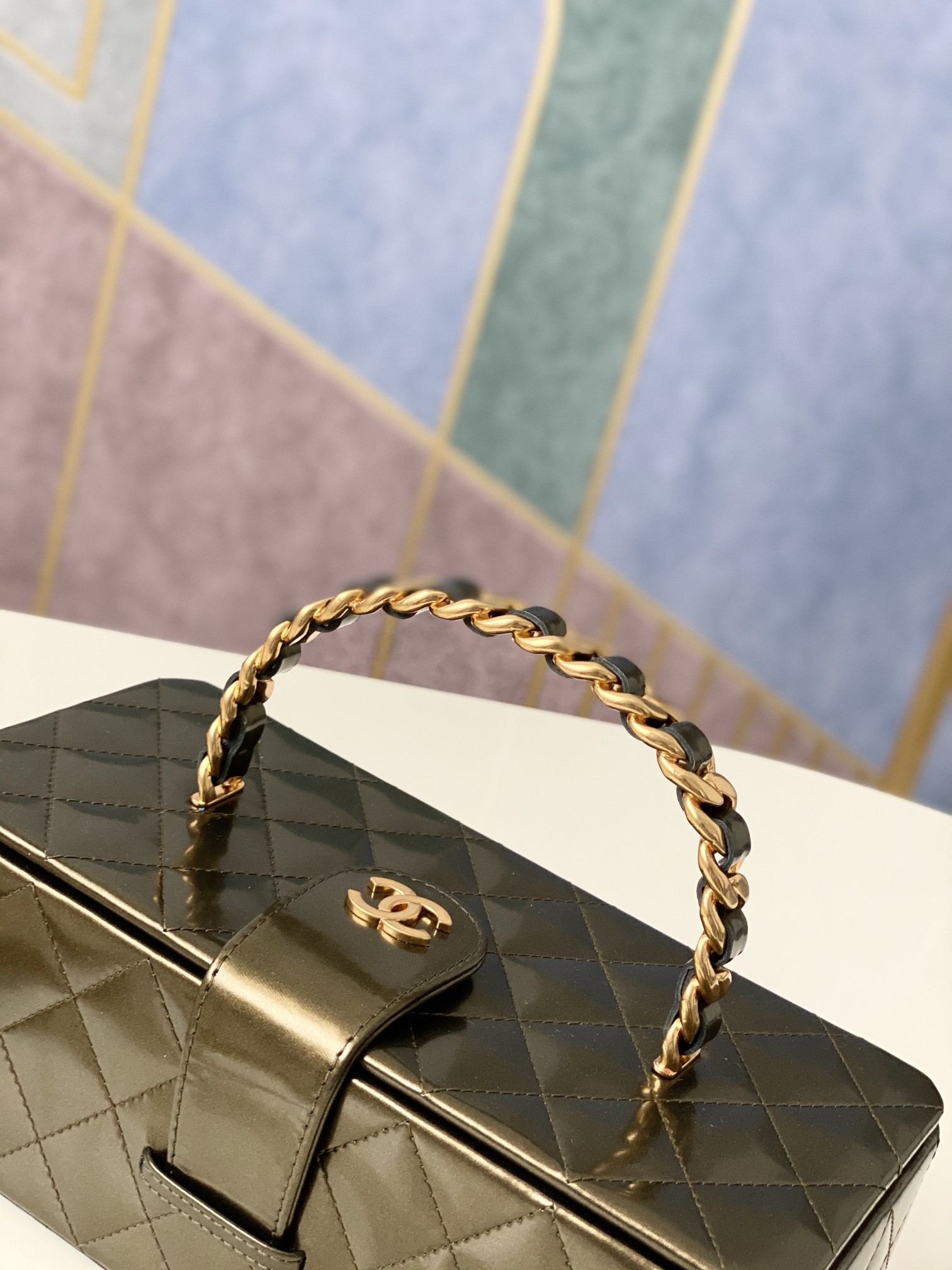 Handbag chanel 01919 size 22 10 8.5 cm - vstockx