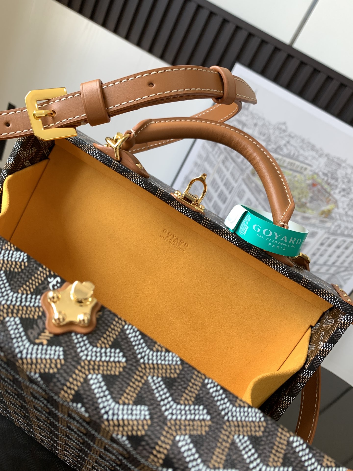 Handbags Goyard Grand Htel 8018 size:17*7.7*24.5 cm - vstockx