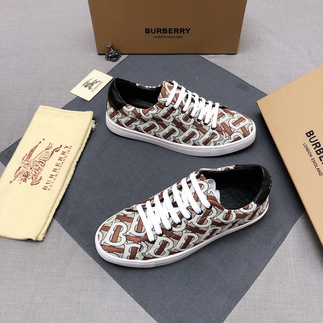Burberry Perforated Check Sneaker 6 - vstockx