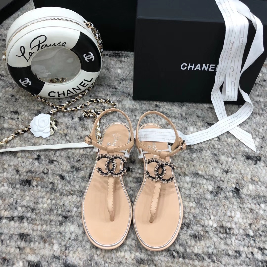 Chanel Slides 38 - vstockx